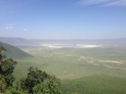 Auf Safari - Blick in den Ngorongoro Krater